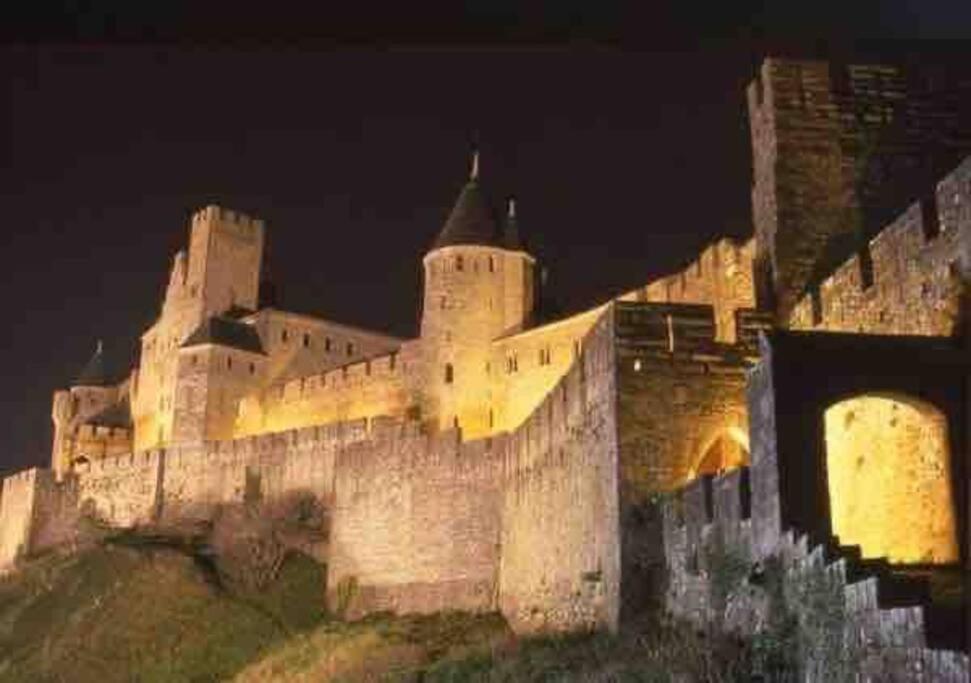 La Maison Rue Nadaud, Au Pied Des Remparts Carcassonne Buitenkant foto